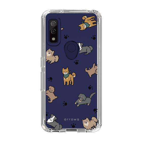 Slim Protection Case［ Original - CASEPLAY Dog All-over Pattern - color ］
