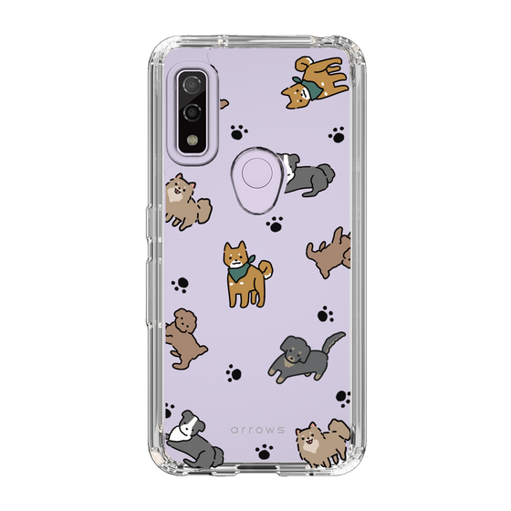 Slim Protection Case［ Original - CASEPLAY Dog All-over Pattern - color ］