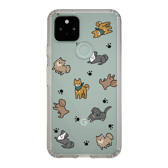 Slim Protection Case［ Original - CASEPLAY Dog All-over Pattern - color ］