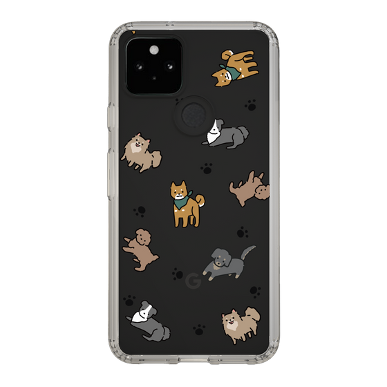 Slim Protection Case［ Original - CASEPLAY Dog All-over Pattern - color ］