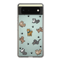 Slim Protection Case［ Original - CASEPLAY Dog All-over Pattern - color ］