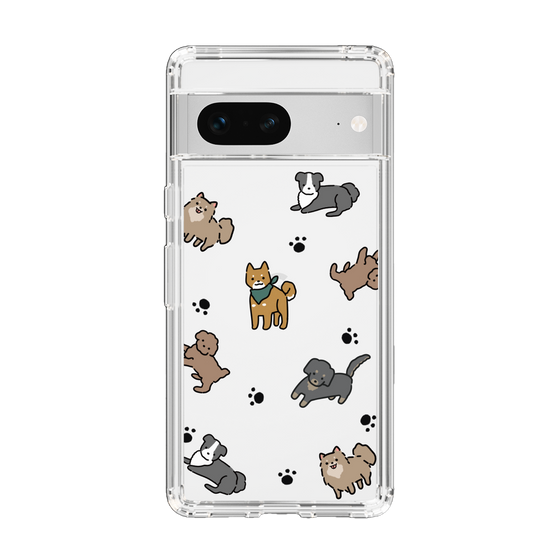 Slim Protection Case［ Original - CASEPLAY Dog All-over Pattern - color ］