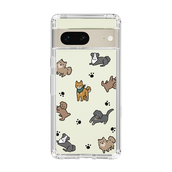 Slim Protection Case［ Original - CASEPLAY Dog All-over Pattern - color ］