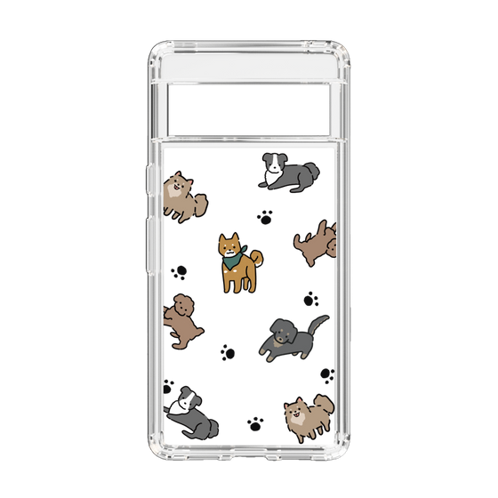 Slim Protection Case［ Original - CASEPLAY Dog All-over Pattern - color ］