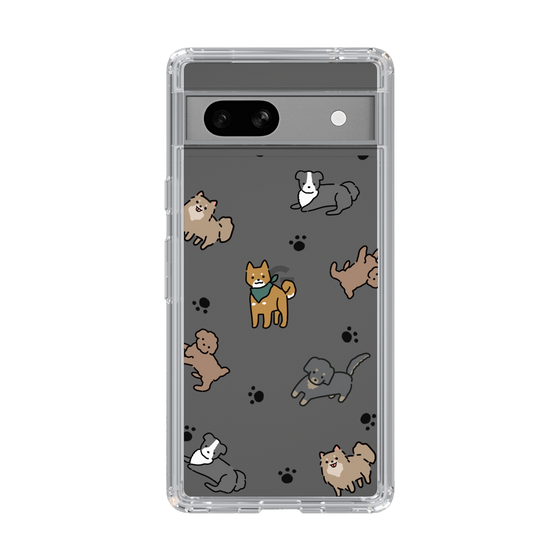 Slim Protection Case［ Original - CASEPLAY Dog All-over Pattern - color ］