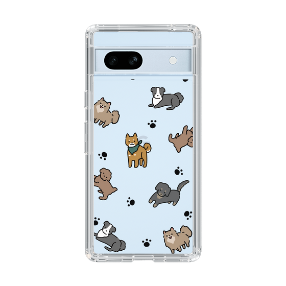 Slim Protection Case［ Original - CASEPLAY Dog All-over Pattern - color ］