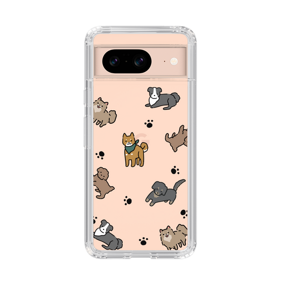Slim Protection Case［ Original - CASEPLAY Dog All-over Pattern - color ］