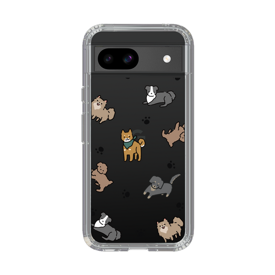 Slim Protection Case［ Original - CASEPLAY Dog All-over Pattern - color ］
