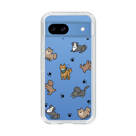 Slim Protection Case［ Original - CASEPLAY Dog All-over Pattern - color ］