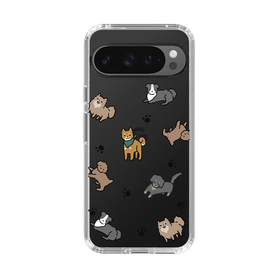 Slim Protection Case［ Original - CASEPLAY Dog All-over Pattern - color ］