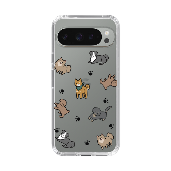 Slim Protection Case［ Original - CASEPLAY Dog All-over Pattern - color ］