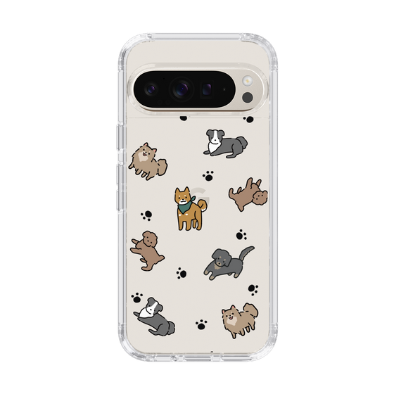 Slim Protection Case［ Original - CASEPLAY Dog All-over Pattern - color ］