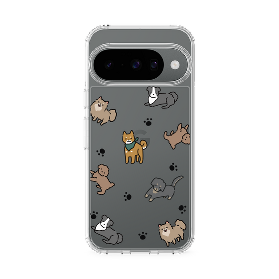 Slim Protection Case［ Original - CASEPLAY Dog All-over Pattern - color ］