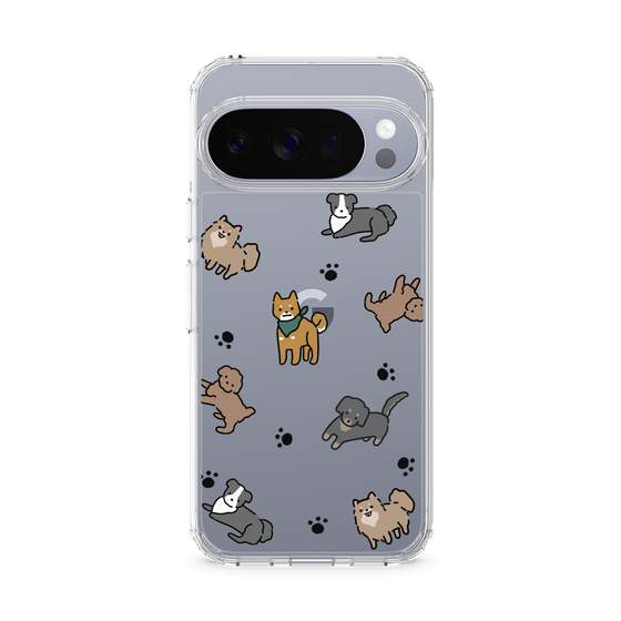 Slim Protection Case［ Original - CASEPLAY Dog All-over Pattern - color ］