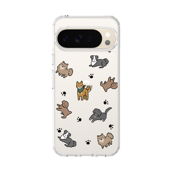Slim Protection Case［ Original - CASEPLAY Dog All-over Pattern - color ］