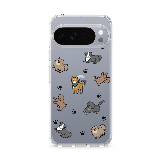 Slim Protection Case［ Original - CASEPLAY Dog All-over Pattern - color ］