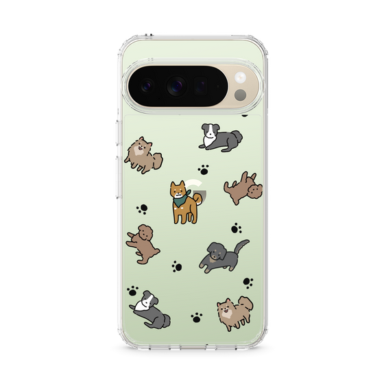 Slim Protection Case［ Original - CASEPLAY Dog All-over Pattern - color ］