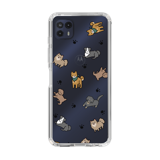 Slim Protection Case［ Original - CASEPLAY Dog All-over Pattern - color ］