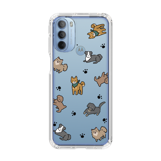 Slim Protection Case［ Original - CASEPLAY Dog All-over Pattern - color ］