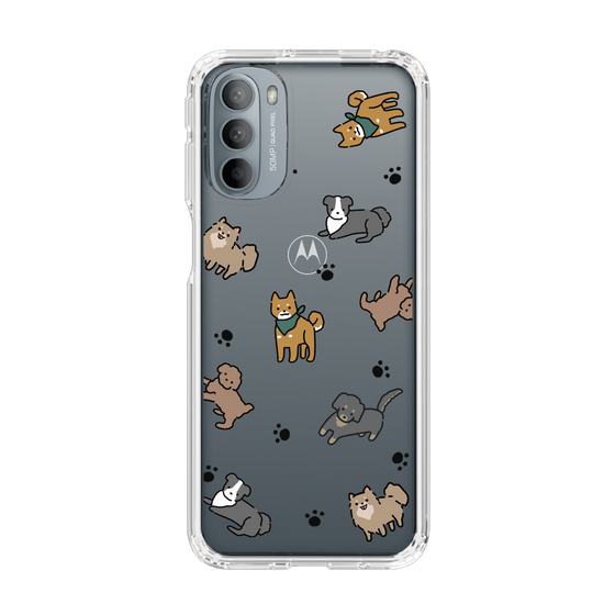 Slim Protection Case［ Original - CASEPLAY Dog All-over Pattern - color ］