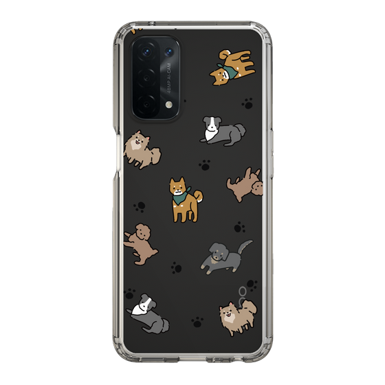 Slim Protection Case［ Original - CASEPLAY Dog All-over Pattern - color ］