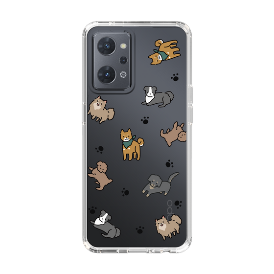 Slim Protection Case［ Original - CASEPLAY Dog All-over Pattern - color ］
