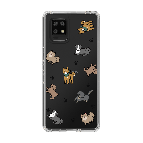 Slim Protection Case［ Original - CASEPLAY Dog All-over Pattern - color ］