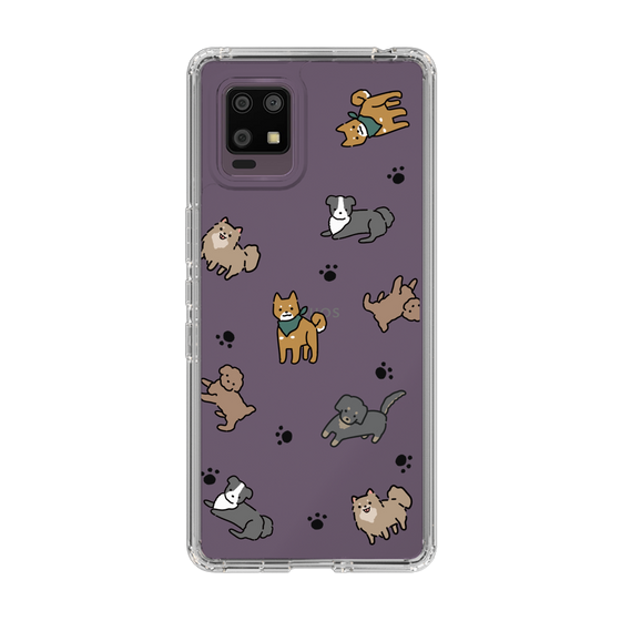 Slim Protection Case［ Original - CASEPLAY Dog All-over Pattern - color ］
