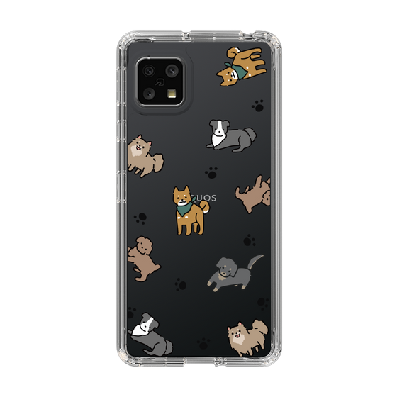 Slim Protection Case［ Original - CASEPLAY Dog All-over Pattern - color ］