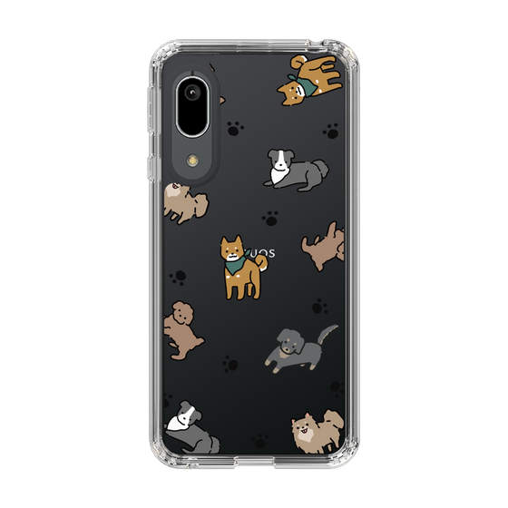 Slim Protection Case［ Original - CASEPLAY Dog All-over Pattern - color ］