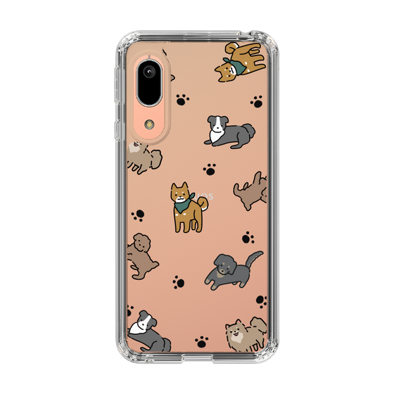 Slim Protection Case［ Original - CASEPLAY Dog All-over Pattern - color ］
