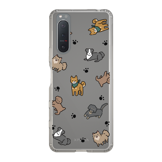 Slim Protection Case［ Original - CASEPLAY Dog All-over Pattern - color ］