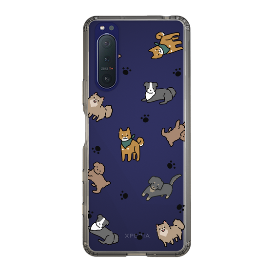 Slim Protection Case［ Original - CASEPLAY Dog All-over Pattern - color ］