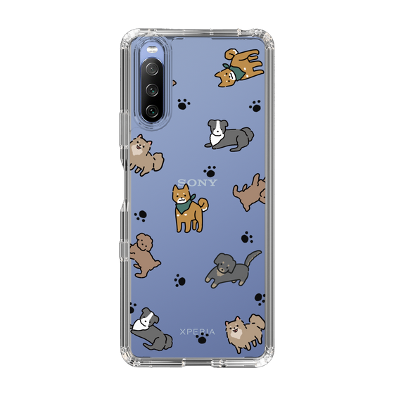 Slim Protection Case［ Original - CASEPLAY Dog All-over Pattern - color ］