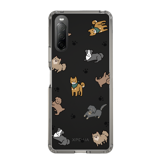 Slim Protection Case［ Original - CASEPLAY Dog All-over Pattern - color ］