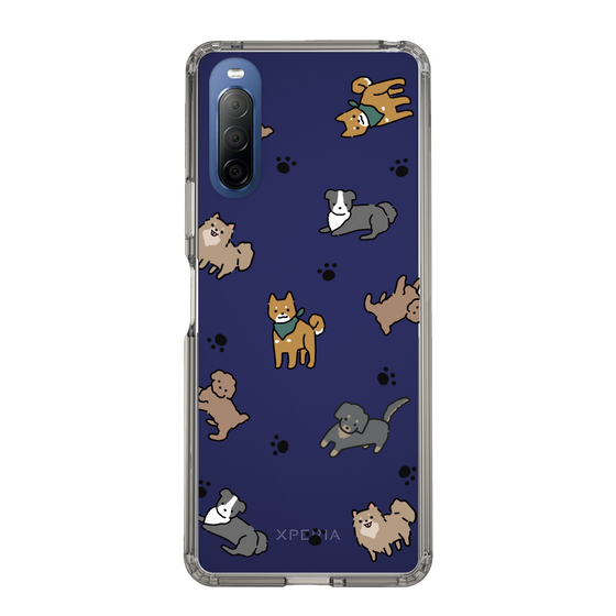 Slim Protection Case［ Original - CASEPLAY Dog All-over Pattern - color ］