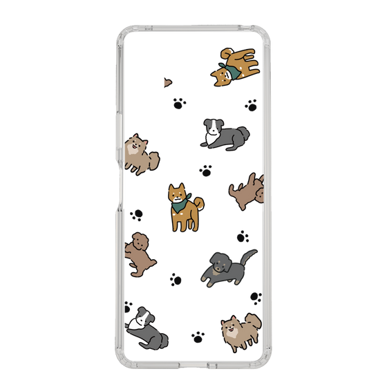 Slim Protection Case［ Original - CASEPLAY Dog All-over Pattern - color ］