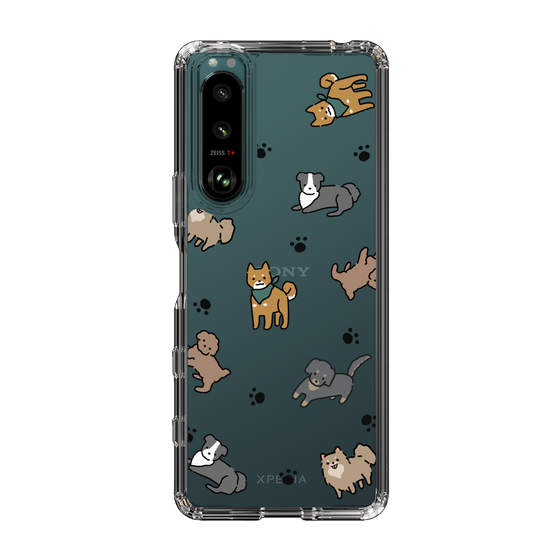 Slim Protection Case［ Original - CASEPLAY Dog All-over Pattern - color ］