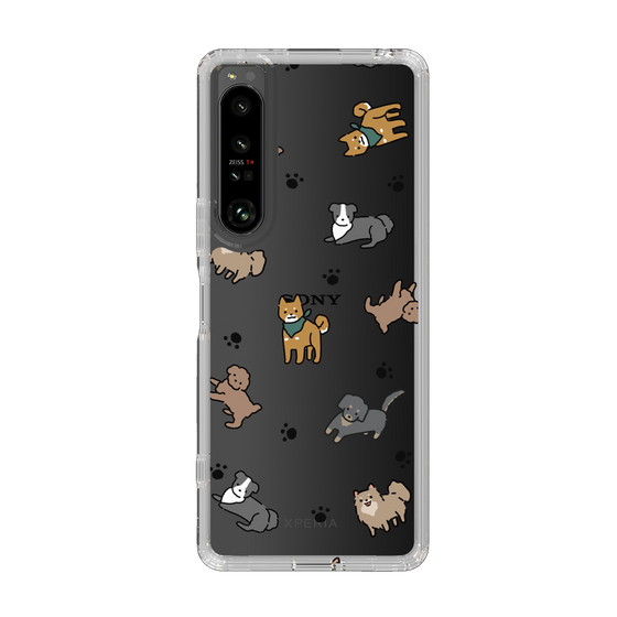 Slim Protection Case［ Original - CASEPLAY Dog All-over Pattern - color ］