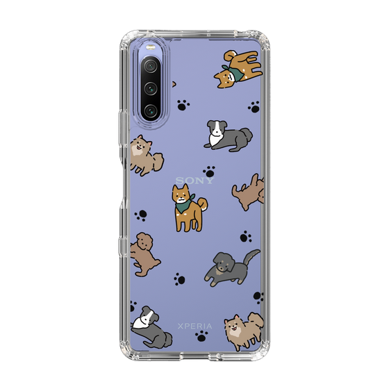 Slim Protection Case［ Original - CASEPLAY Dog All-over Pattern - color ］