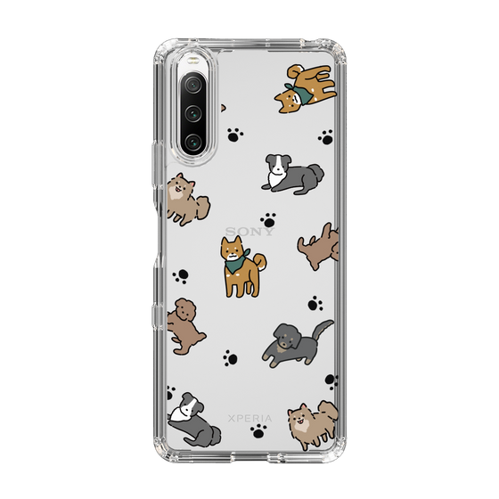 Slim Protection Case［ Original - CASEPLAY Dog All-over Pattern - color ］