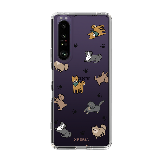 Slim Protection Case［ Original - CASEPLAY Dog All-over Pattern - color ］