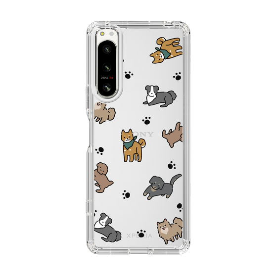 Slim Protection Case［ Original - CASEPLAY Dog All-over Pattern - color ］