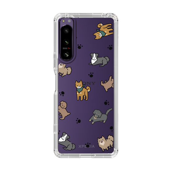 Slim Protection Case［ Original - CASEPLAY Dog All-over Pattern - color ］