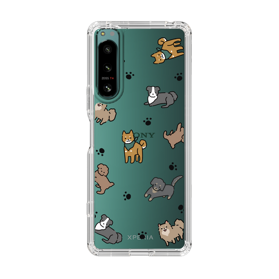 Slim Protection Case［ Original - CASEPLAY Dog All-over Pattern - color ］