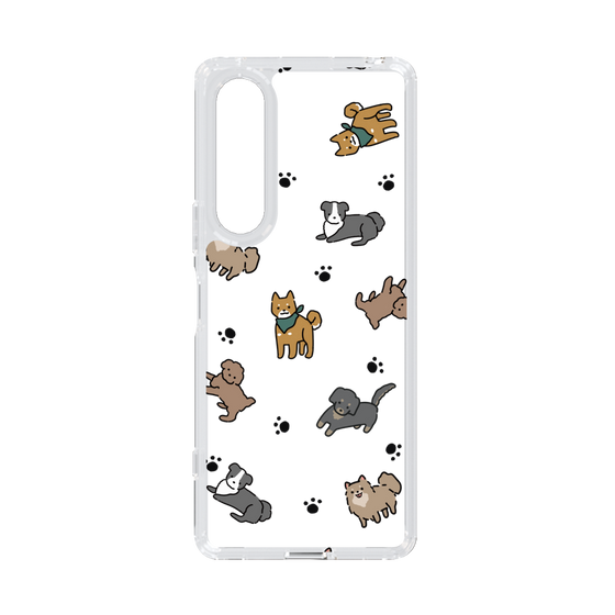 Slim Protection Case［ Original - CASEPLAY Dog All-over Pattern - color ］