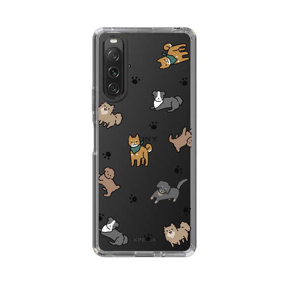 Slim Protection Case［ Original - CASEPLAY Dog All-over Pattern - color ］