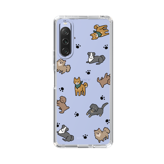 Slim Protection Case［ Original - CASEPLAY Dog All-over Pattern - color ］
