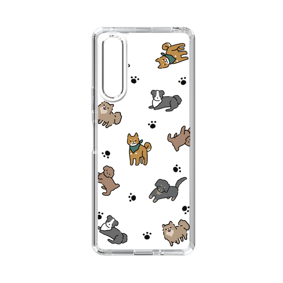 Slim Protection Case［ Original - CASEPLAY Dog All-over Pattern - color ］