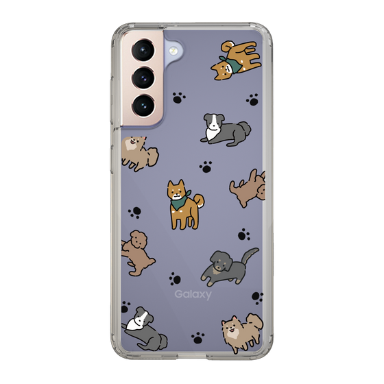 Slim Protection Case［ Original - CASEPLAY Dog All-over Pattern - color ］